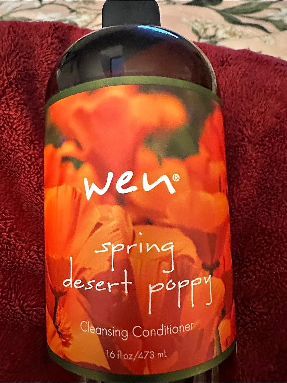 Wen Spring Desert Poppy Cleansing Conditioner Cleansing Conditioner 16 fl oz. Ne